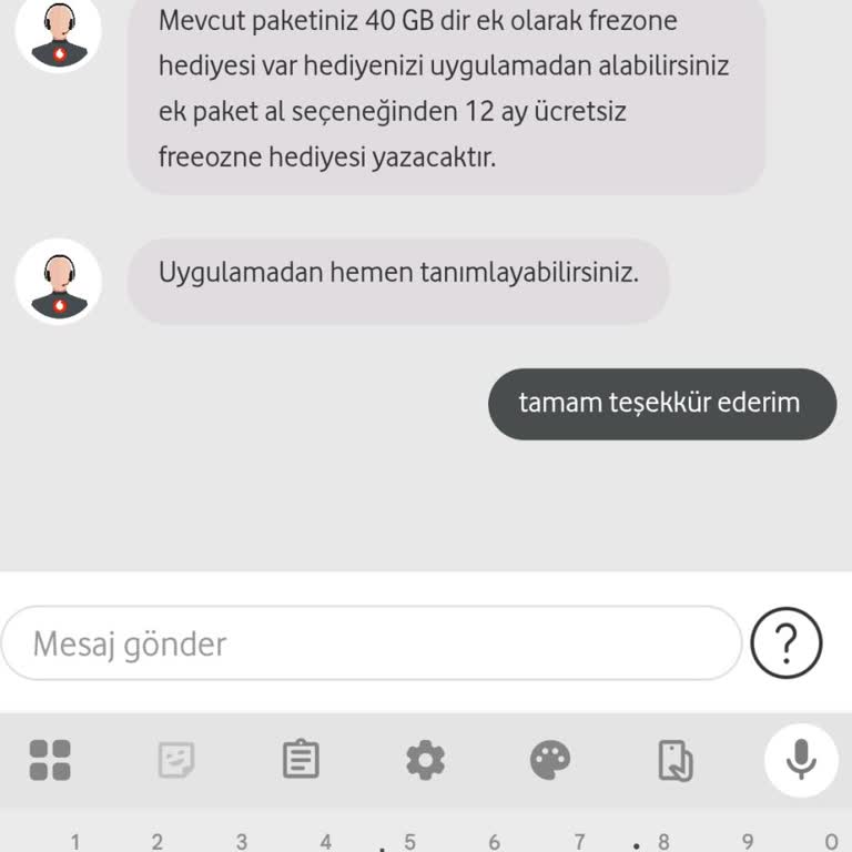 Vodafone Tarife Yenilemesinde Ekstra İnternet Paketi Tanımlanmadı