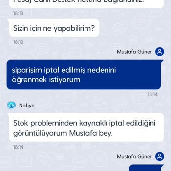 Siparişim Stok Yok Denilerek İptal Edildi, Ürün Fiyatı Artırılarak Satışa Devam Edildi