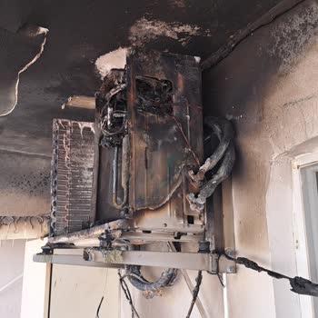 Regal Klima Dış Ünitesinde Yangın Ve Firma Sorumluluğunun Reddedilmesi