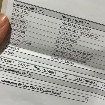 Bakım Sonrası Akü Sorunu Ve Ek Masraflar Nedeniyle Mağduriyet