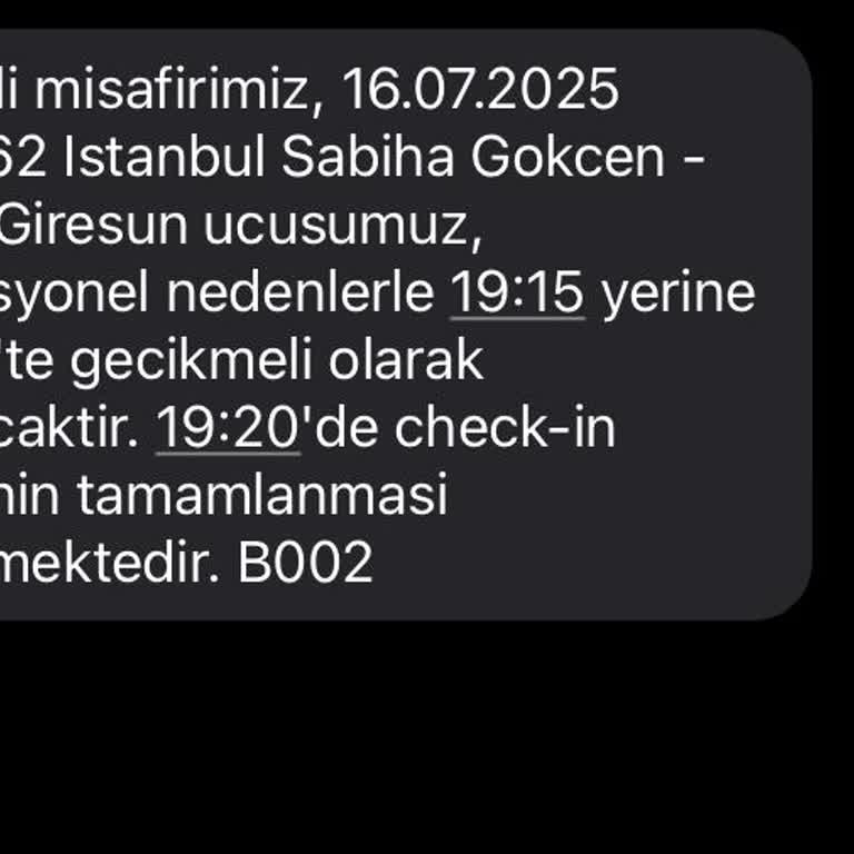 Yüksek Bilet Fiyatına Rağmen Sürekli Ertelenen Uçuş