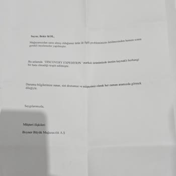 Satın Aldığım Montta Renk Solması Ve Boyner'in İade Reddi Sorunu