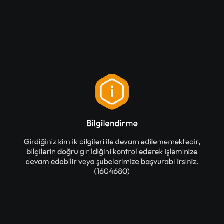 İşCep Uygulamasında Kimlik Bilgileri Hatasıyla Üyelik Oluşturamıyorum