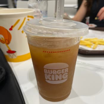 Burger King'den Aldığım Ice Latte Süt İçermiyor Ve Beklentimi Karşılamadı