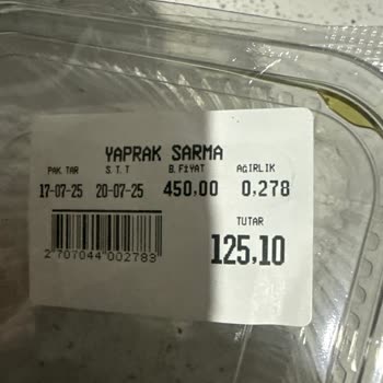 İtimat Süt Aldığım Mezelerdeki Koku ve Sertlik Hayal Kırıklığı Yarattı