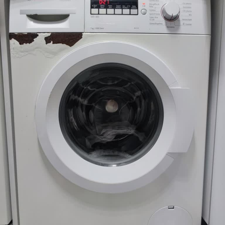 Bosch Seri 4 Çamaşır Makinesinde Paslanma Sorunu