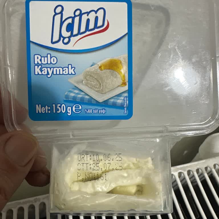 İçim Rulo Kaymakta Son Kullanma Tarihine Rağmen Ekşi Ve Bozuk Koku Sorunu