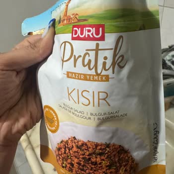 Duru Bulgur Kısır Ürününde Ambalaj İle İçerik Arasında Büyük Tutarsızlık Yaşadım