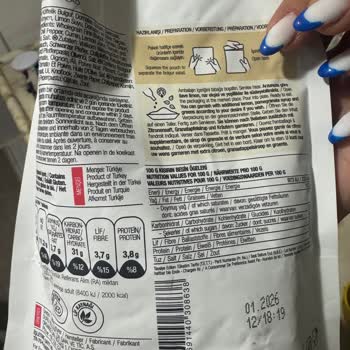 Duru Bulgur Kısır Ürününde Ambalaj İle İçerik Arasında Büyük Tutarsızlık Yaşadım