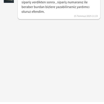 Sipariş Sonrasında Ekstra Ücret Talebi Ve Yetersiz Bilgilendirme