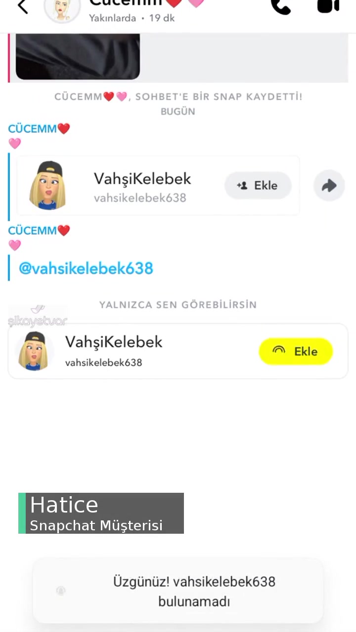 Snapchat Kullanmasına Rağmen Arkadaşımı Ekleyemiyorum videonun kapak resmi