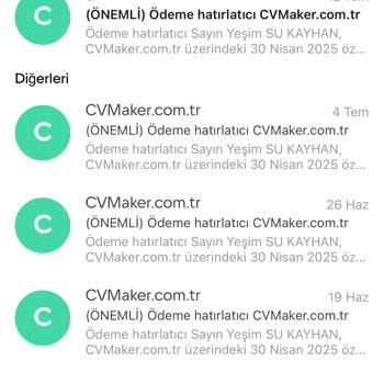 Kullanmadığım Uygulama İçin Sürekli Borç Bildirimi Alıyorum