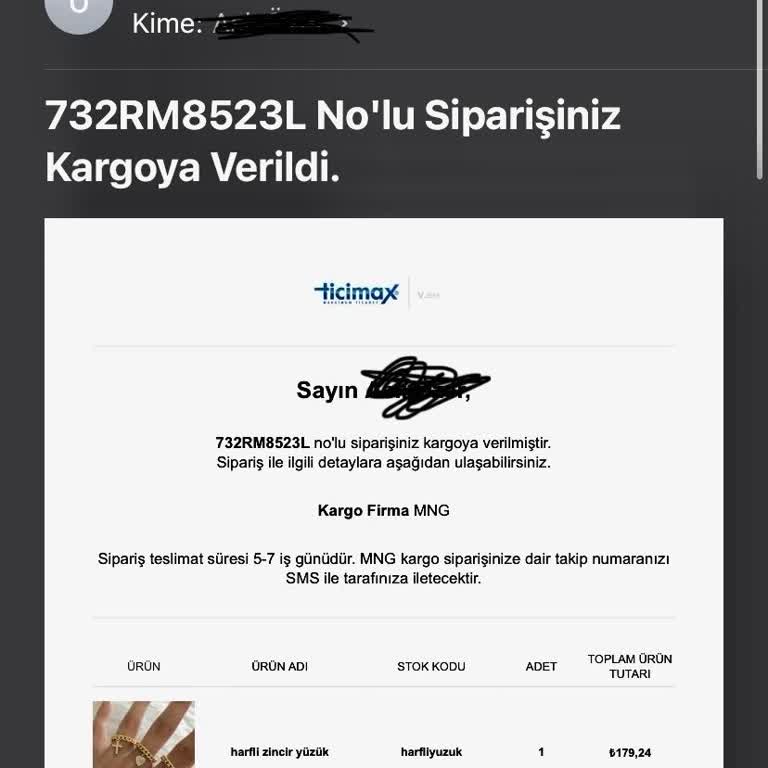 Sipariş Edilen Yüzüğüm Teslim Edilmedi, Müşteri Hizmetleri De Sorunu Çözmedi