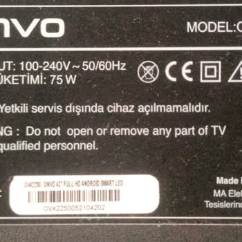 Onvo TV'de Netflix Ve Güncelleme Sorunları Nedeniyle Uygulamalar Çalışmıyor