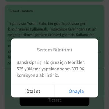 Kazancımı Çekemiyorum Sürekli Şanslı Sipariş Çıkıyor