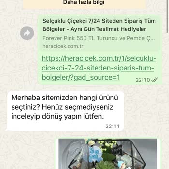 Çiçek Siparişi Sonrası Yaşanan İletişim Ve Güven Sorunu