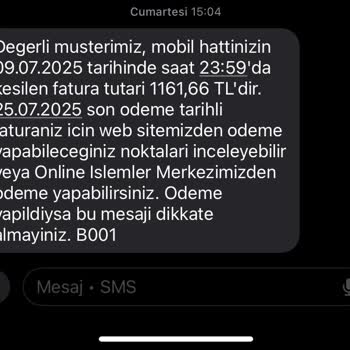 Cayma Bedeli Faturasında Haksız Uygulama Ve Müşteri Hizmetlerinde Eşitsizlik