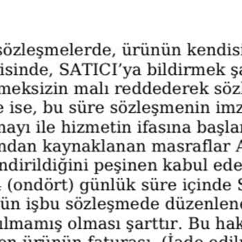 İndirimli Ürünlerde Gizli İade Yasağıyla Karşılaştım, Hakkım İhlal Edildi