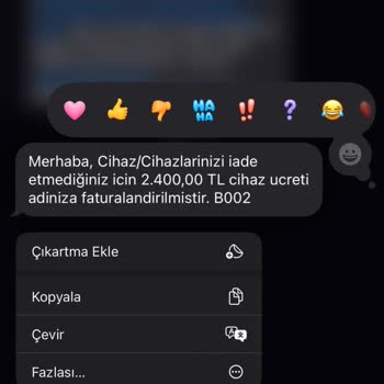 Kargolanan Modem İçin Haksız Cihaz Ücreti Faturalandırıldı
