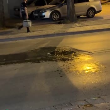 Konya Selçuklu Belediyesi Rögarın Tıkanık Olması