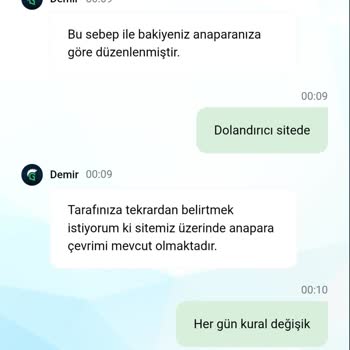 Kazandığım Cyber Bahis Sonrası Bakiyem Silindi Param Ödenmedi