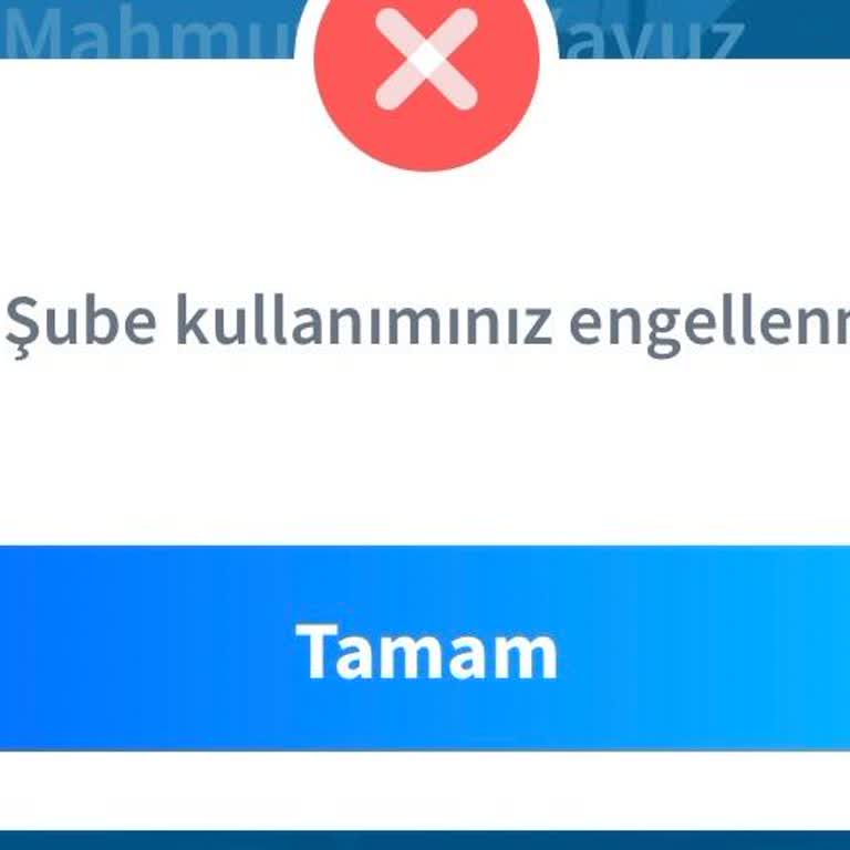İnternet Bankacılığı Engeli Nedeniyle Temel Finansal İşlemlerimi Yapamıyorum