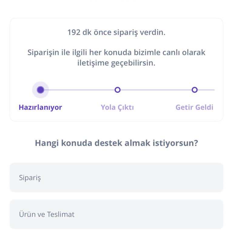 Getir Büyük Siparişim Saatlerdir Teslim Edilmedi, Müşteri Hizmeti Yetersiz Kaldı