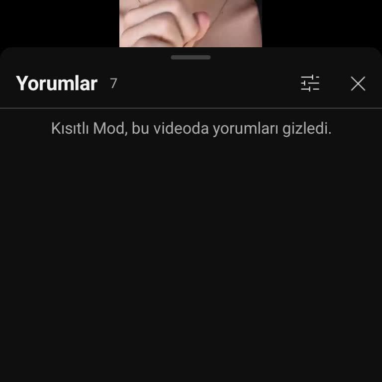 Youtube Yorumları Kısıtlı Modda, Sorunum Çözülmedi