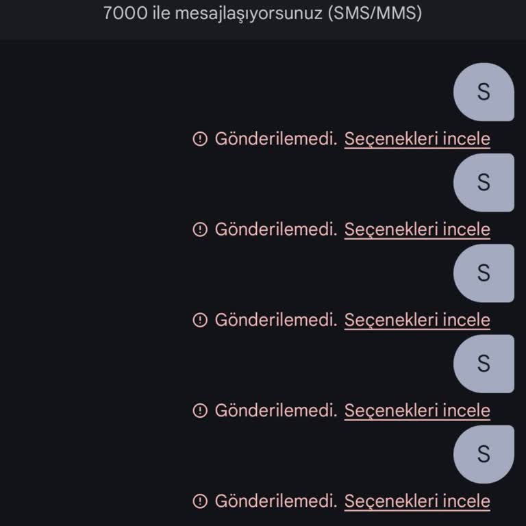 7000'e Mesaj Gönderememe Sorunu 2 Aydır Çözülmedi