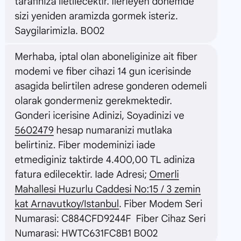Millenicom Fatura Artışları Ve Beklenmedik Ücretlendirme