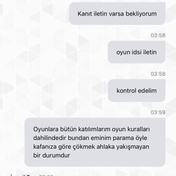 Kazandığım Paranın Haksız Yere Silinmesi Ve Çekim Talebimin Reddedilmesi