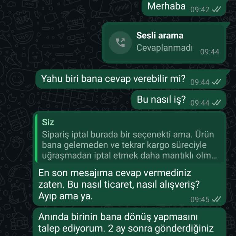Sipariş Ettiğim Elbise Hem Geç Geldi Hem De Görselden Çok Farklıydı
