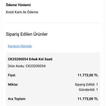 Yanlış Renk Saat Gönderildi İade Süreci Çözümsüz Kaldı