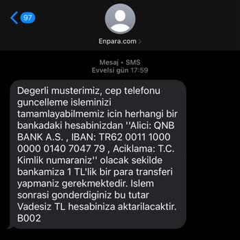 Telefon Numarası Güncellenmiyor, Mağduriyet Yaşıyorum