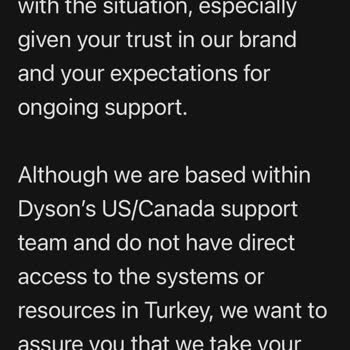 Dyson Servisinden Hayal Kırıklığı: Parça Yok, Çözüm Yok, Sadece Yeni Ürün Satışı!