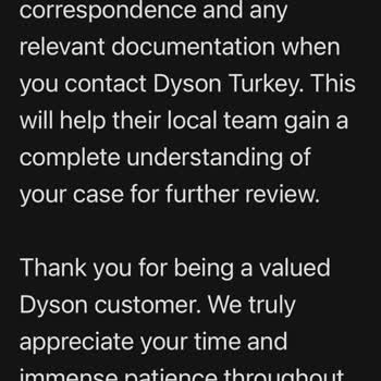 Dyson Servisinden Hayal Kırıklığı: Parça Yok, Çözüm Yok, Sadece Yeni Ürün Satışı!