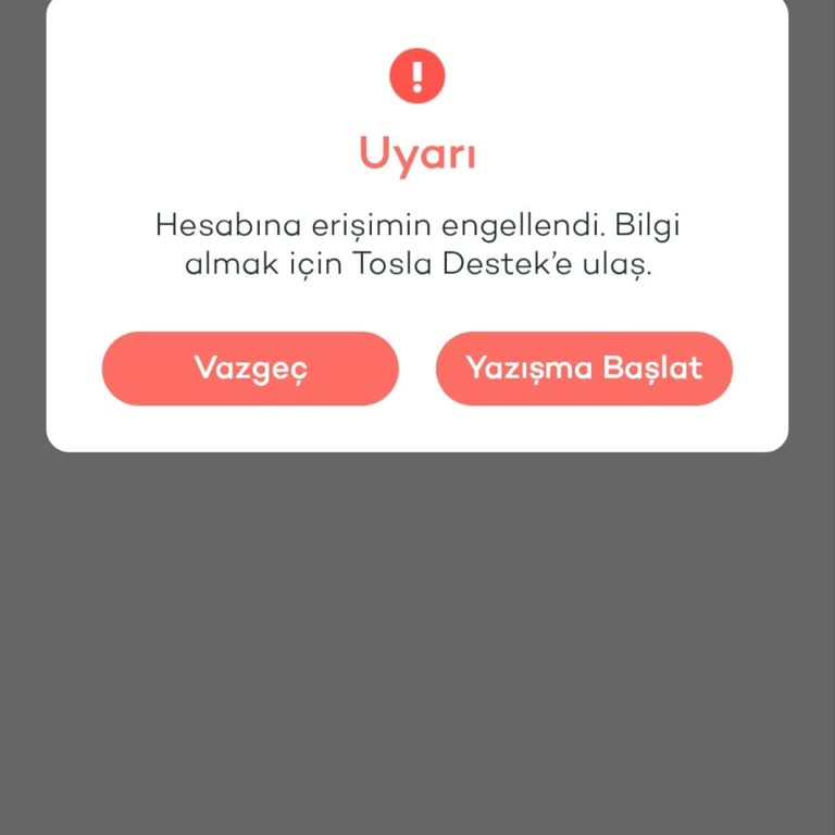 Hesabım Aniden Engellendi, Destek Alamıyorum