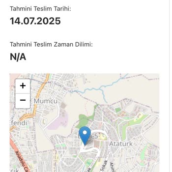 AGT Kurye'nin Teslimat Gecikmesi Ve İletişim Sorunu Nedeniyle Mağduriyet