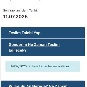 AGT Kurye'nin Teslimat Gecikmesi Ve İletişim Sorunu Nedeniyle Mağduriyet