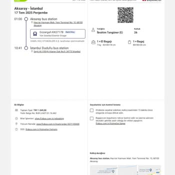 Kamil Koç'ta Yolculuk Güvencesi Ve Hak İhlali