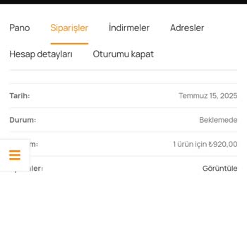 Sipariş Sonrası İletişim Kesildi Param Kayboldu Mu