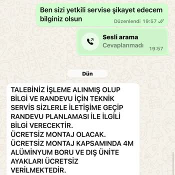 Fuji Plus Klima Kurulumu Gecikti, Müşteri Hizmetleri Yetersiz