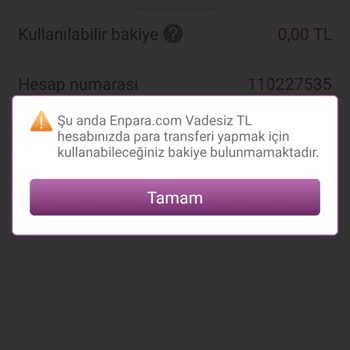 Enpara Hesabımda Bilgim Dışında Kredi Ve Bloke Sorunu