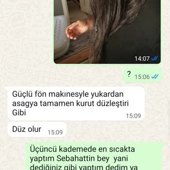 Keratinli Düz Fön Sonrası Saçta Hüsran Ve İletişimsizlik