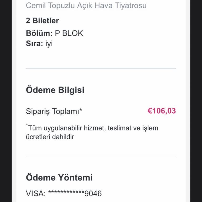 İptal Edilen Konser İçin Para İadesi Yapılmıyor