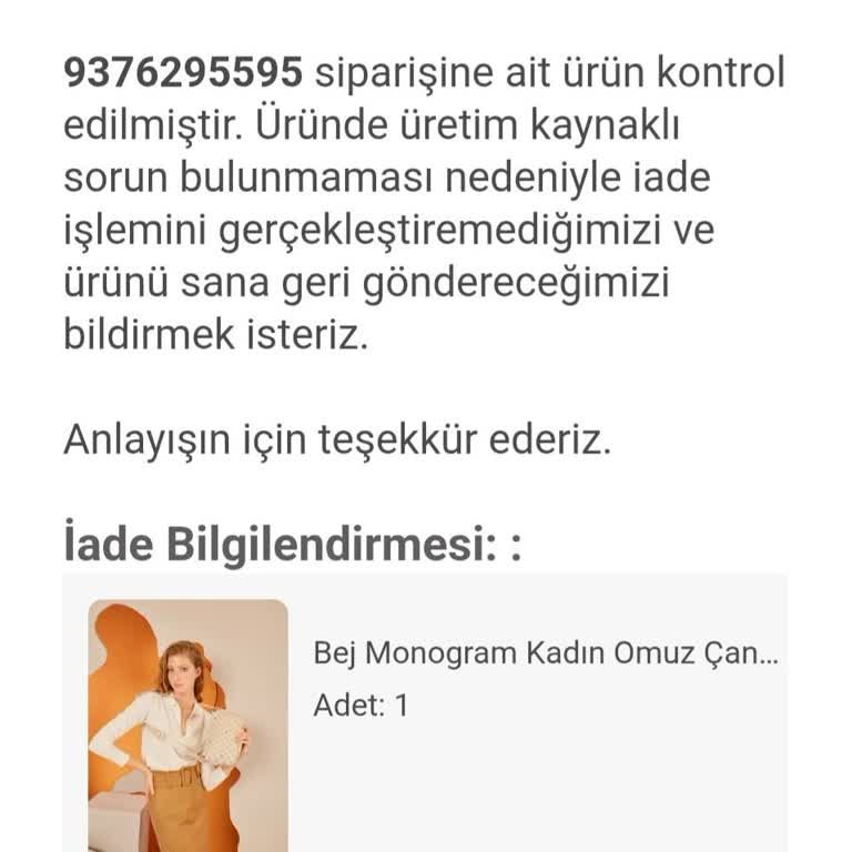 Pierre Cardin Çanta Sorunu