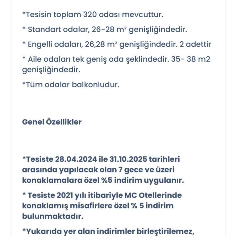 Daha Önce Konaklayanlara Sunulan İndirimden Faydalanamadım