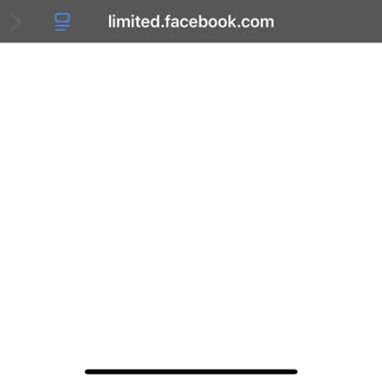 Facebook İle Girişte Sürekli Beyaz Ekran Sorunu