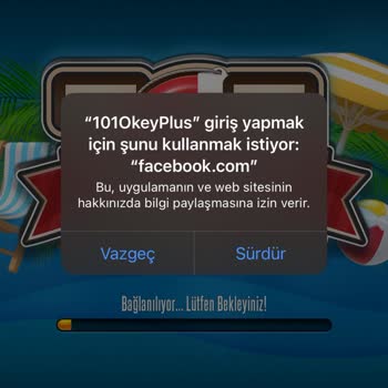 Facebook İle Girişte Sürekli Beyaz Ekran Sorunu