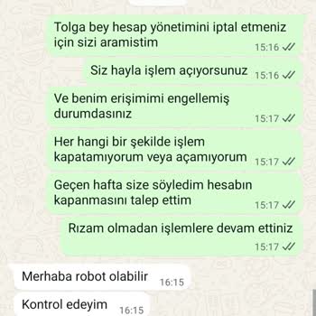 Yatırım Sonrası Hesap Yönetimi Ve Para Çekme Sorunları Yaşadım